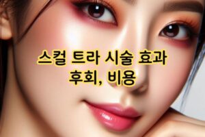 스컬트라 시술 효과, 후회, 비용 스컬트라 시술 효과, 후회, 비용