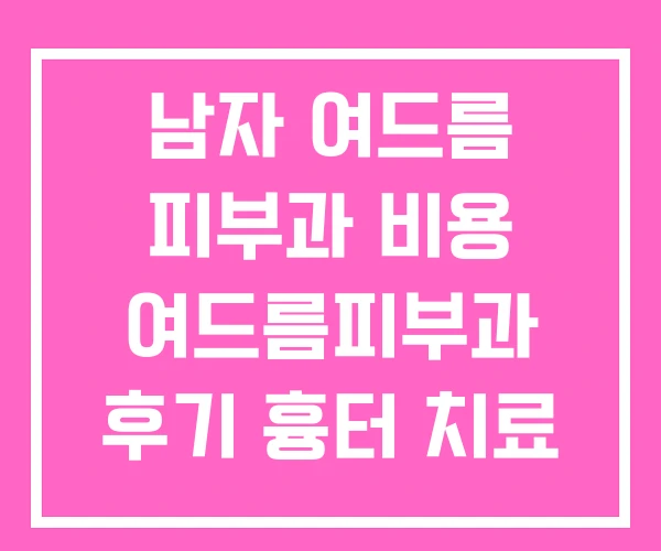 남자 여드름 피부과 비용 여드름피부과 후기 흉터 치료 남자 여드름 피부과 비용 여드름피부과 후기 흉터 치료