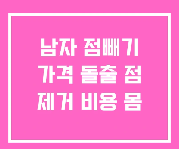 남자 점빼기 가격 돌출 점 제거 비용 몸 남자 점빼기 가격 돌출 점 제거 비용 몸