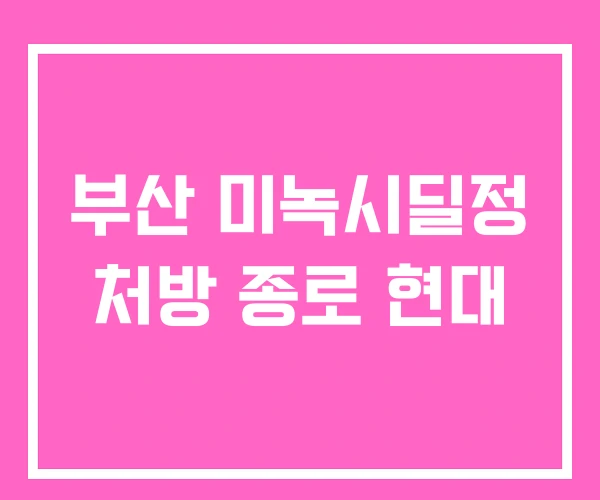 부산 미녹시딜정 처방 종로 현대 부산 미녹시딜정 처방 종로 현대