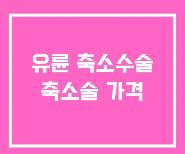 유륜 축소수술 축소술 가격 유륜 축소수술 축소술 가격