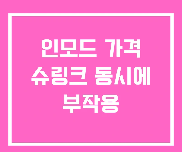 인모드 가격 슈링크 동시에 부작용 인모드 가격 슈링크 동시에 부작용