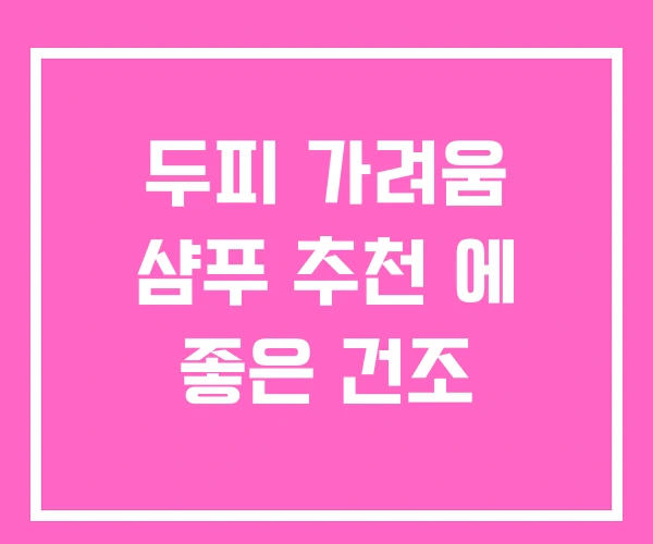 두피 가려움 샴푸 추천 에 좋은 건조 두피 가려움 샴푸 추천 에 좋은 건조