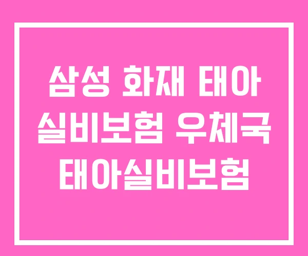 삼성 화재 태아 실비보험 우체국 태아실비보험 삼성 화재 태아 실비보험 우체국 태아실비보험