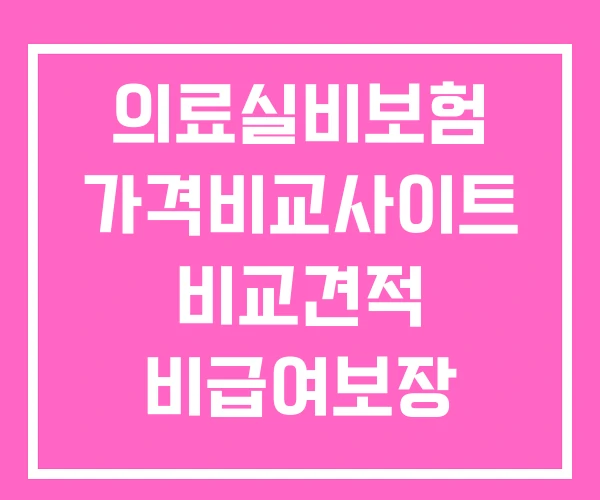 의료실비보험 가격비교사이트 비교견적 비급여보장 의료실비보험 가격비교사이트 비교견적 비급여보장