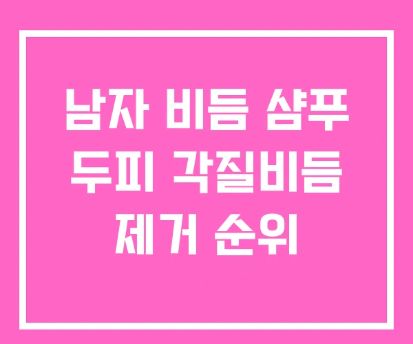 남자 비듬 샴푸 두피 각질비듬 제거 순위 남자 비듬 샴푸 두피 각질비듬 제거 순위