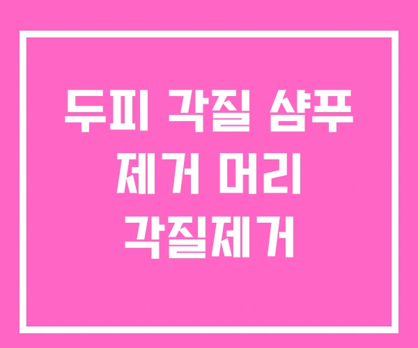 두피 각질 샴푸 제거 머리 각질제거 두피 각질 샴푸 제거 머리 각질제거