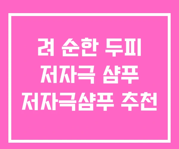 려 순한 두피 저자극 샴푸 저자극샴푸 추천 려 순한 두피 저자극 샴푸 저자극샴푸 추천