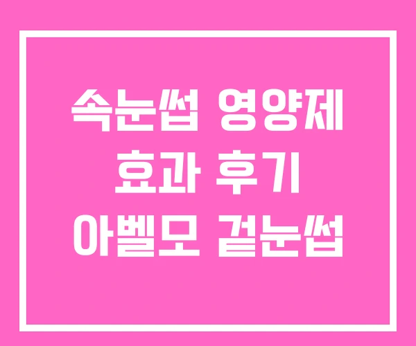 속눈썹 영양제 효과 후기 아벨모 겉눈썹 속눈썹 영양제 효과 후기 아벨모 겉눈썹