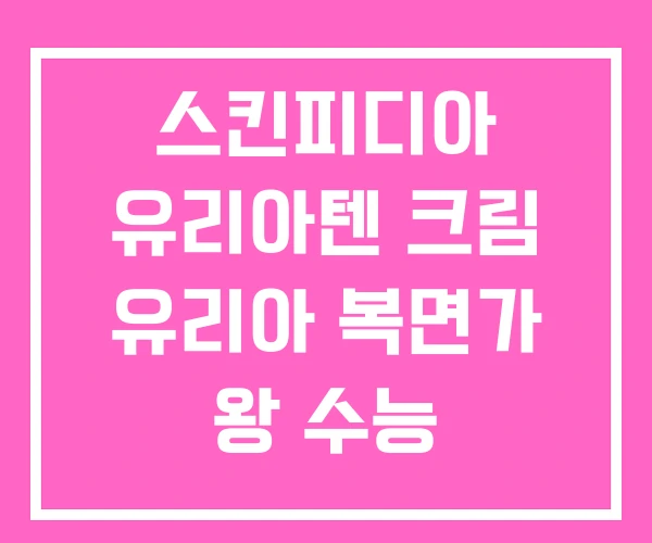 스킨피디아 유리아텐 크림 유리아 복면가 왕 수능