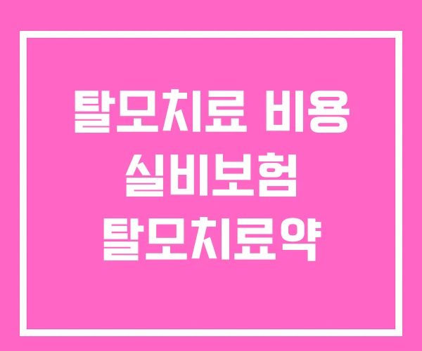 탈모치료 비용 실비보험 탈모치료약 탈모치료 비용 실비보험 탈모치료약