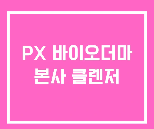 PX 바이오더마 본사 클렌저 PX 바이오더마 본사 클렌저