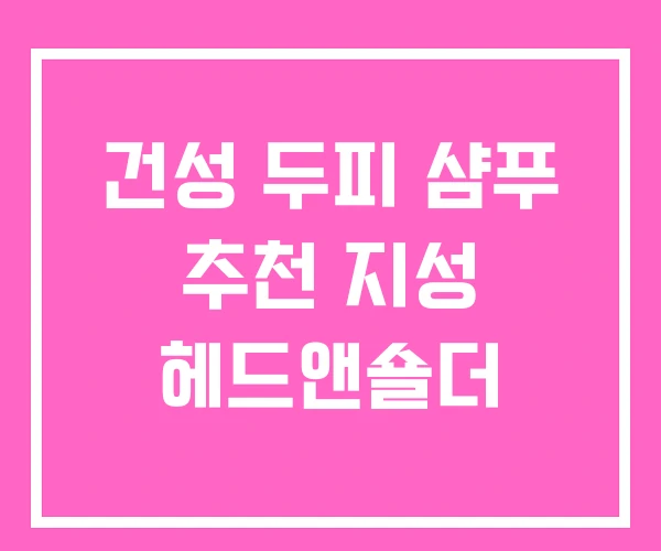 건성 두피 샴푸 추천 지성 헤드앤숄더 건성 두피 샴푸 추천 지성 헤드앤숄더
