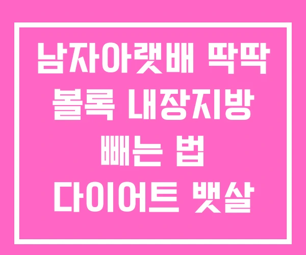남자아랫배 딱딱 볼록 내장지방 빼는 법 다이어트 뱃살 말랑말랑 남자아랫배 딱딱 볼록 내장지방 빼는 법 다이어트 뱃살 말랑말랑