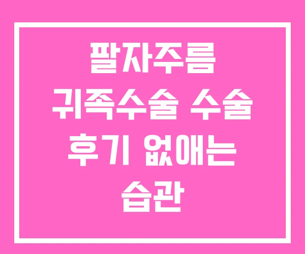 팔자주름 귀족수술 수술 후기 없애는 습관 팔자주름 귀족수술 수술 후기 없애는 습관