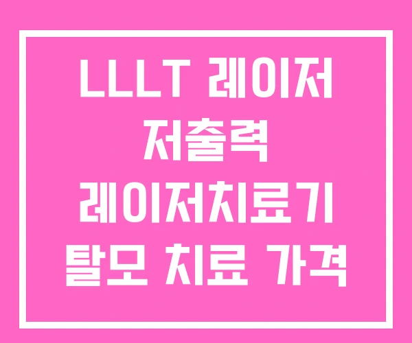 LLLT 레이저 저출력 레이저치료기 탈모 치료 가격 LLLT 레이저 저출력 레이저치료기 탈모 치료 가격