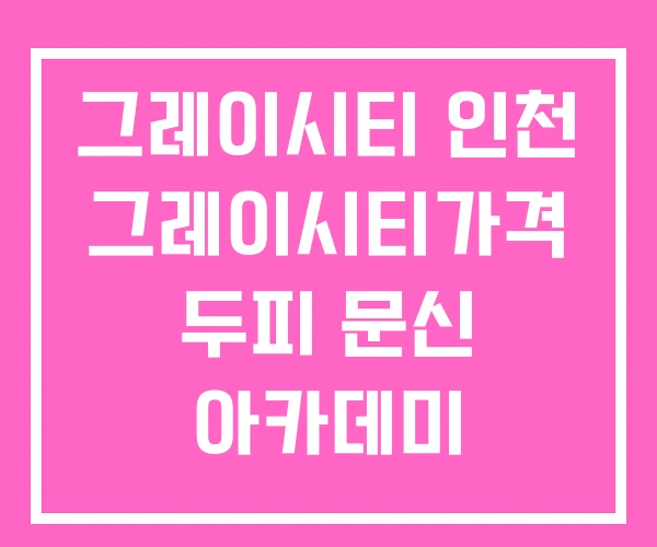 그레이시티 인천 그레이시티가격 두피 문신 아카데미 그레이시티 인천 그레이시티가격 두피 문신 아카데미