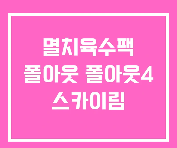 멸치육수팩 폴아웃 폴아웃4 스카이림 멸치육수팩 폴아웃 폴아웃4 스카이림