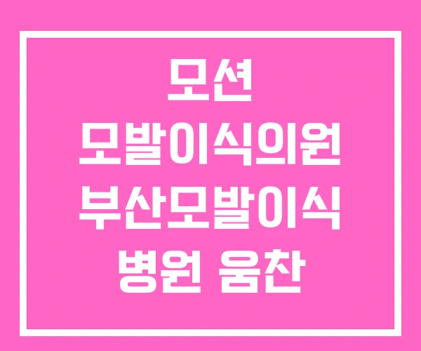 모션 모발이식의원 부산모발이식 병원 움찬 모션 모발이식의원 부산모발이식 병원 움찬