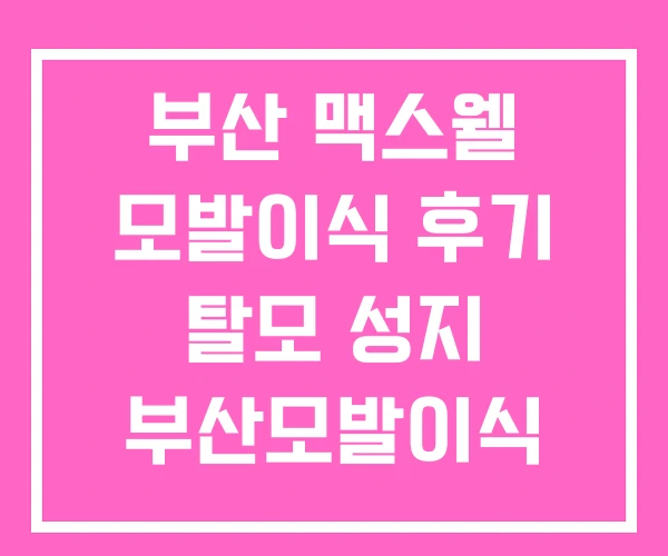 부산 맥스웰 모발이식 후기 탈모 성지 부산모발이식 부산 맥스웰 모발이식 후기 탈모 성지 부산모발이식